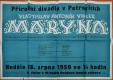 Hradec Králové, KD ROH, Maryna - plakát, 1959