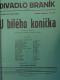 Praha-Braník, SDO, U bílého koníčka - plakát, 1926