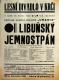 Praha, soubor divadla Urania, Libuňský jemnostpán - plakát, v Lesním divadle v Krči, 1930