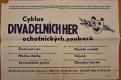 Hořice, Cyklus divadelních her - plakát, 1962