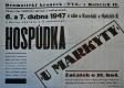 Holice, Tyl, Hospůdka u Markyty - plakát, 1947