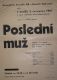 Horní Stakory, Osvětová beseda, Poslední muž - plakát 1967