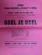 Sádek, SDO Klicpera, Osel je osel - plakát, 1926
