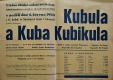 Litomyšl, Jednota divadelních ochotníků, Kubula a Kuba kubikula - plakát, 1950