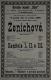 Praha-Nové Město, Beseda Okoř, Ženichové, Kapitola I.,II. a III. - plakát, 1899 