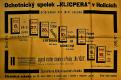 Holice, Klicpera, připravovaná představení - plakát, 1932