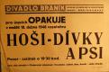 Praha-Braník, SDO, Hoši, dívky a psi - plakát, 1948