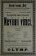 Praha-Nové Město, Beseda Okoř, Nevinní viníci - plakát, 1899