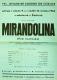 Žiželice, Tyl, Mirandolina - plakát, 1964