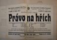 Nová Paka, SDO, Právo na hřích - plakát, 1932