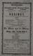 Chrudim, Divadlo z ochoty, Obžínky, Die Witve und der Wittwer - plakát, 1856
