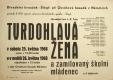 Němčice, Šlégl, Tvrdohlavá žena - plakát, 1968