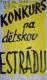 Český Brod, Tyl, Konkurs na dětskou estrádu - plakát, 1974