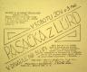 Praha-Krč, katolické dívky z Krče - Katolická mládež, Pasačka z Lúrd - pozvánka, v Divadle Na Slupi, ??