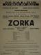Praha-Smíchov, Dělnická ochotnická beseda Tyl, Zorka - plakát, 1936