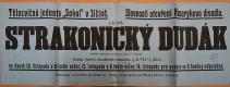 Jičín, Tyl, Strakonický dudák - plakát, 1926