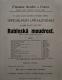 Polička, Ochotníci, Rabínská moudrosť - plakát, 1912
