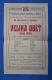 Jičín, Vojenská posádka, Veliká oběť - plakát, 1922