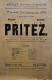 Polička, Ochotníci, Přítěž - plakát, 1901