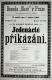 Praha-Nové Město, Beseda Okoř, Jedenácté přikázání - plakáty, 1900
