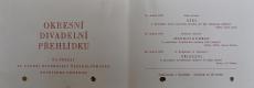 Bystré, OP divadelních souborů - program, 1975