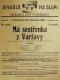 Divadlo Na Slupi, Má sestřenka z Varšavy - plakát, 1927