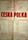 Mníšek pod Brdy, Dramatický odbor ZK Hrudkovny, Česká polka - plakát, 1961