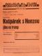 Praha-Nové Město, Divadlo Na Slupi, Kašpárek s Honzou jdou na tramp - plakát, 1938