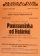 Praha-Nové Město, Divadlo Na Slupi, Panímaminka od Halánků - plakát, 1938