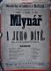 Holice, Klicpera, Mlynář a jeho dítě - plakát, 1879