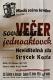 Jevíčko, Mladá scéna, Neviditelná síla - Strýček Kosťa - plakát, 1951