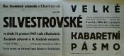 Choltice, SDO, Silvestr - plakát, 1947