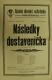 Kostelec nad Černými Lesy, SDO, Následky dostaveníčka - plakát, 1912