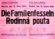 Polička, Tyl, Rodinná pouta - plakát, 1944