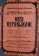 Jihlava, Klicpera, Naši republikáni - plakát, 1925
