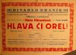Praha-Braník, Divadlo Braník, Hlava či orel - plakát, 1928