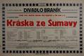 Praha-Braník, SDO, Kráska ze Šumavy - plakát, 1925