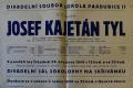 Pardubice, Sokol 2, Josef Kajetán Tyl - plakát, 1949