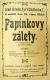 Žiželice, Tyl, Papínkovy zálety - plakát, 1922