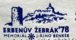 Žebrák, Erbenův Žebrák 78, logo, 1978