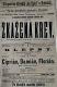 Holice, Klicpera, Zkažená krev – Klepny – Ciprián, Damián, Florián - plakát, 1895