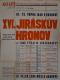 Hronov, XVI. Jiráskův Hronov - plakát, 1946