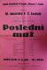 Sádek, SDO Klicpera, Poslední muž - plakát, 1940