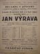  Říčany,  Dramatické sdružení ochotníků,  Jan Výrava - plakát, hráno v  přírodě, 1931