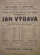  Říčany,  Dramatické sdružení ochotníků,  Jan Výrava - plakát, hráno v  přírodě, 1931