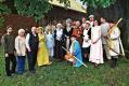Český Dub, Vojan, členové souboru při oslavě kotelské lípy vyhlášené Stromem roku 2009 sehráli úryvek z Jiráskovy Lucerny, květen 2010