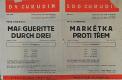 Chrudim, SDO, Markétka proti třem - plakát, 1942