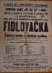 Jičín, Tyl, Fidlovačka - plakát, 1918
