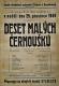 Hroubovice, Klicpera, Kniha plakátů, Deset malých černoušků - plakát, 1949