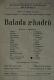 Praha-Malá Strana, Divadlo Veleobce baráčníků, Balada z hadrů - plakát, 1957